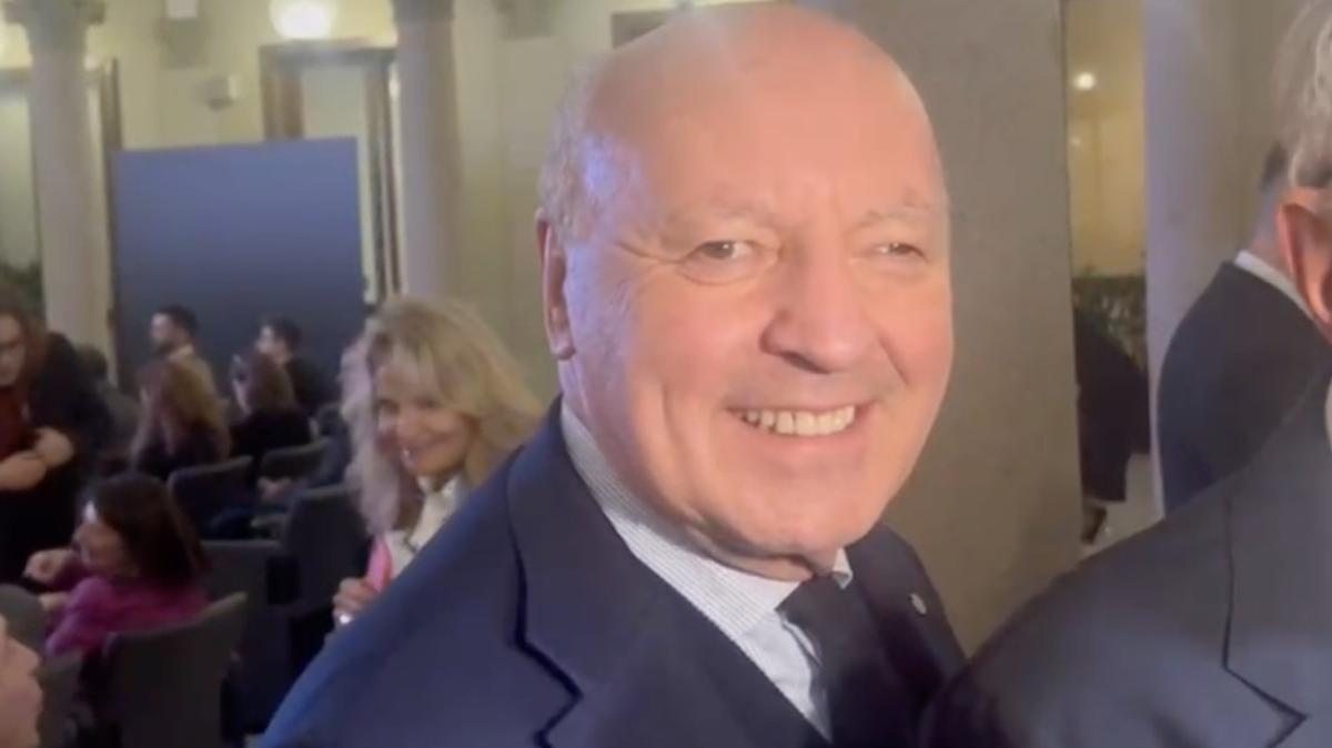 Marotta, 'Premio della letteratura sportiva' prima della Champions: "I valori dello sport sono tanti e tutti positivi"