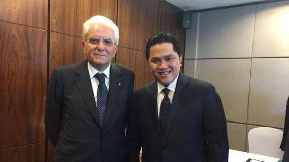 CdS - Thohir-Mattarella: incontro a tinte nerazzurre 