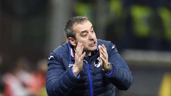 Giampaolo: "Umiliati dall'Inter, col Chievo fatto bene"