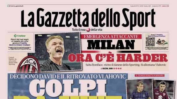 Prima GdS - Tocca a Chivu, trappola Toro. L’Inter deve rispondere al Napoli