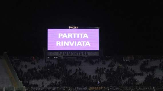 Giudice sportivo, quattro giocatori squalificati per un turno. Fiorentina-Inter interrotta al minuto 16