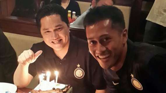 FOTO - Thohir veste di nerazzurro il Satria Muda