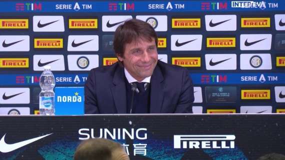 Conte in conferenza: "Guai a chi tocca i miei ragazzi. Siamo questi, contro il Barcellona aiutiamo l'Inter"