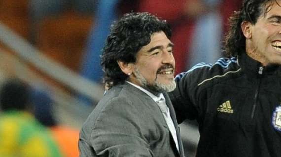 Maradona su Mazzarri: "Walter ha fatto benissimo"