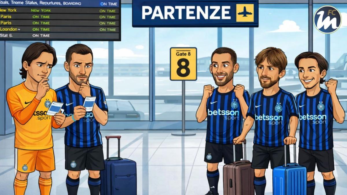 5 in SCADENZA, novità DARMIAN. ACERBI in ARABIA e SOMMER vice? Rebus DE VRIJ. MIKI valuta il RITIRO