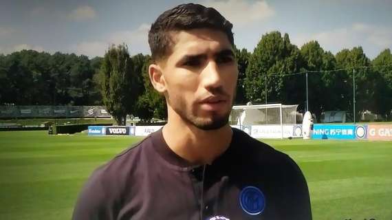 Hakimi a Sky: "Tante squadre su di me, ma ho scelto l'Inter. Scudetto? Provarci è un dovere"