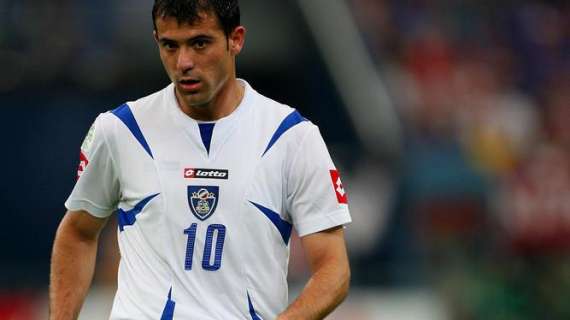 Stankovic con la maglia della Serbia