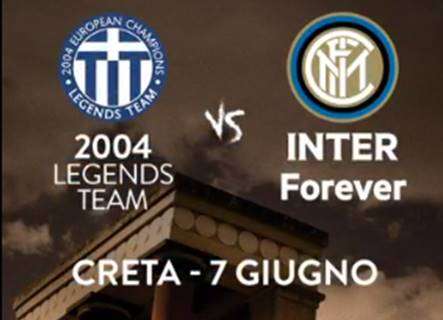 Inter Forever sfida la Grecia 2004, i 19 convocati