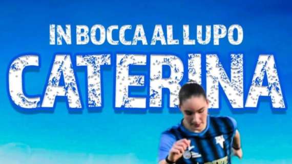Bientina in festa: Caterina Mellino vestirà la maglia dell'Inter