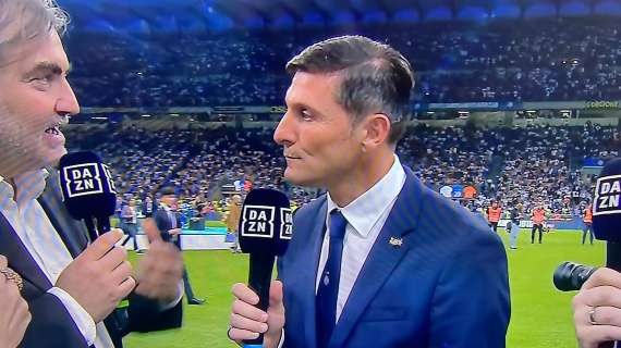 Zanetti a DAZN: "Mi auguro che il futuro della società sia sempre positivo, vogliamo continuare a vincere. Sogno la Champions"