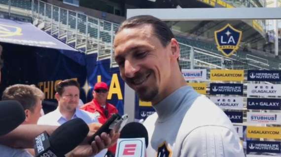 VIDEO - Ibrahimovic: "Futuro? Godetevi Zlatan finché sarà in MLS"