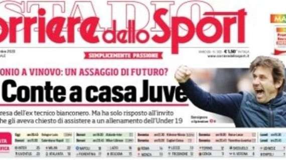 Prima CdS - C'è Conte a casa Juve. Antonio a Vinovo: assaggio di futuro?