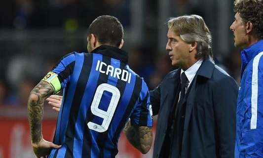 Icardi-Mancini, il faccia a faccia dopo Bologna. Out con la Roma: è un segnale