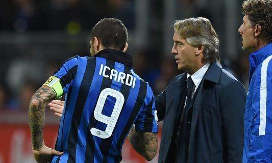 Icardi-Mancini, rapporto in crisi. Solo la Champions può trattenere Maurito