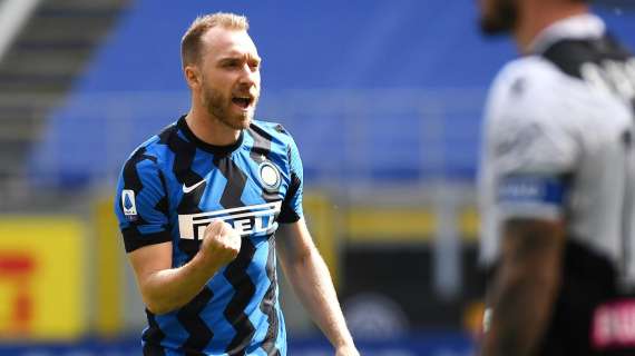 Eriksen spegne 30 candeline, l'Inter: "Faremo sempre il tifo per te, la famiglia nerazzurra ti abbraccia" 