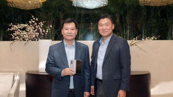 Jindong Zhang incontra il pres. di Samsung China: "Collaborazione che tocca anche lo sport"