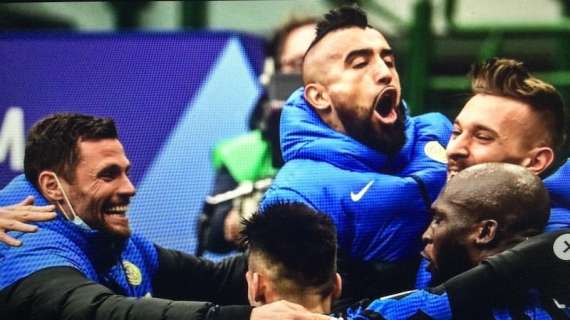 Vidal festeggia la vittoria nel Derby: "Felice di essere tornato con una grande vittoria"