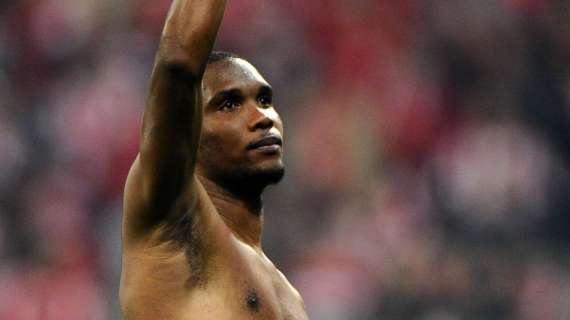 Eto'o si presenta: "Sono felice di essere qui"