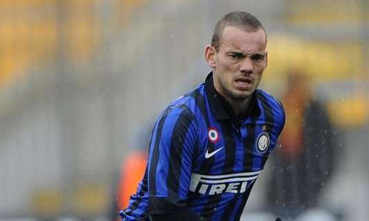 Sneijder non lavora in gruppo: niente Roma?