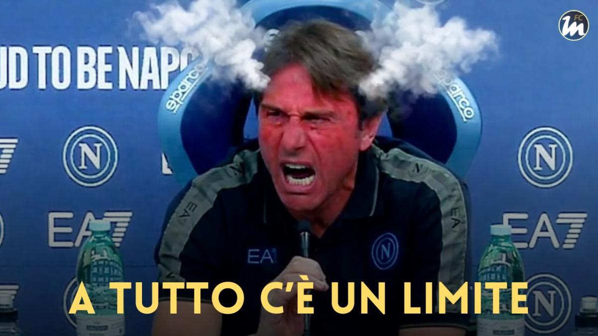 FUORI da TUTTO, CONTE ESAGERA! ARBITRI e SFORTUNA: non è mai COLPA SUA. Il paragone con CHIVU è...