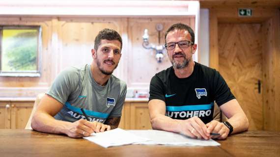 Jovetic si presenta: "Felice di far parte della famiglia dell'Hertha"