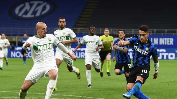 Sassuolo grattacapo storico per l'Inter. Ma le ultime tre sfide sorridono ai nerazzurri