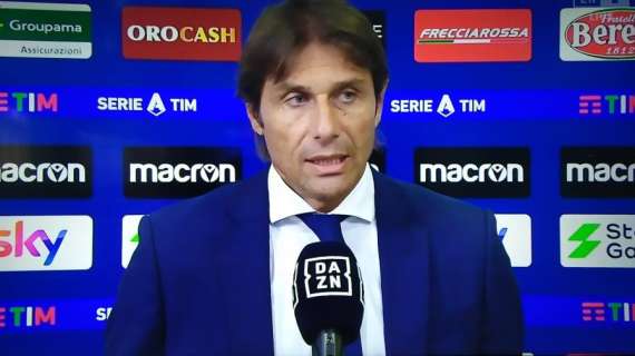Conte: "Soddisfazione nel vedere l'Inter così, abbiamo creato problemi alla Lazio. Sono contento di Perisic"