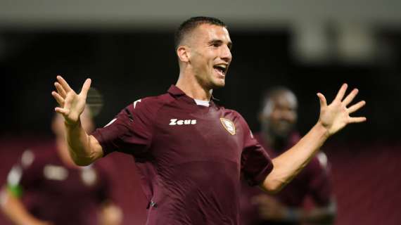 Salernitana, Bonazzoli: "Dovremo lottare su ogni pallone per salvarci"