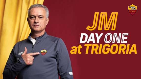 Mourinho è già al lavoro a Trigoria: "Dispiace per Spinazzola, ma questo è il calcio"