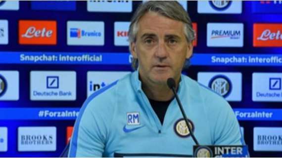 Verso Inter-Empoli, Mancini in conferenza alle 16.30