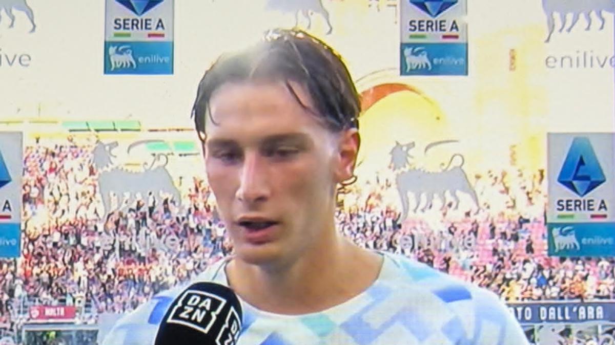 Pio Esposito a DAZN: "Soddisfatto della mia stagione. Diouf? Fortissimo"