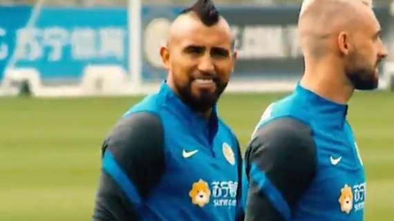 GdS - Vidal, primo giorno ad Appiano tra lavoro e sorrisi. Con la Fiorentina ci sarà, ma non è al top 