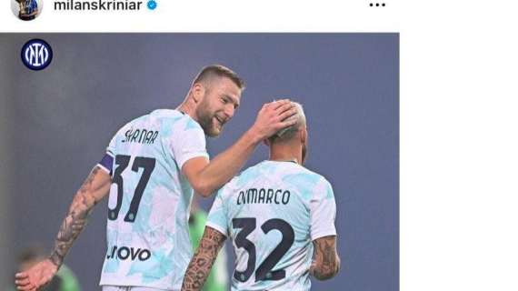 A Skriniar basta poco per scaldare il cuore dei tifosi: "Forza Inter"