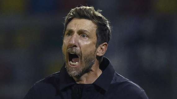 Frosinone, Di Francesco: "A Milano avremmo meritato di più. Sul gol di Dimarco ho un dubbio"