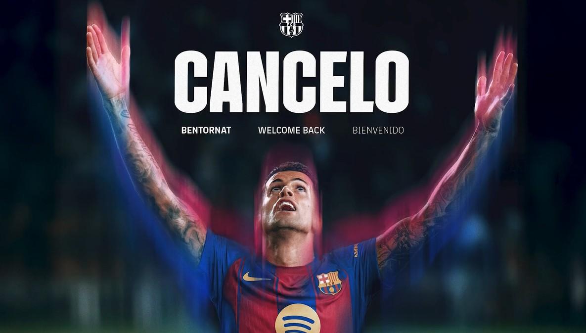 UFFICIALE - Joao Cancelo torna al Barcellona: dopo una lunga attesa, arriva il comunicato