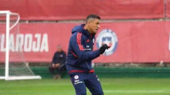 Piacevole sorpresa per la Nazionale cilena: Sanchez torna ad allenarsi, la Colombia nel mirino