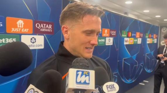 VIDEO - Zielinski in mixed: "Stiamo lavorando bene, Lautaro fondamentale. Disponibile a giocare da regista se serve"