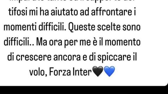 UFFICIALE - Bellanova è del Torino. Il saluto all'Inter: "Un anno ricco di emozioni, queste scelte sono difficili"