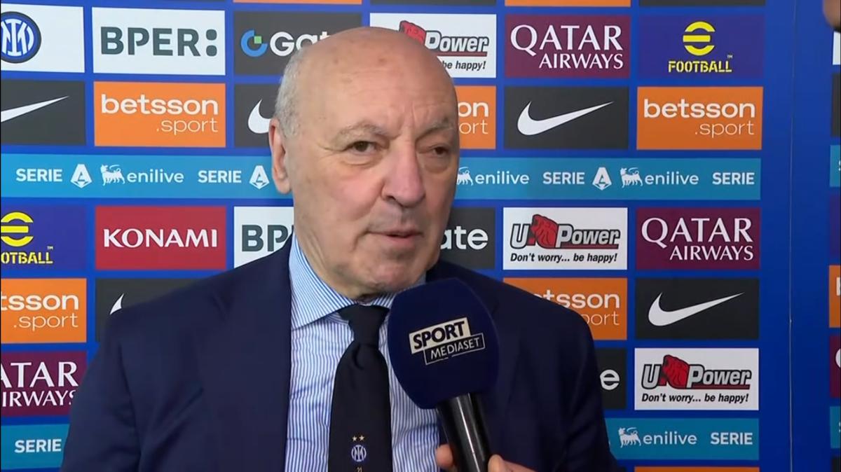 Marotta: "Scelto Chivu per la cultura della vittoria. Andrò via prima io di lui"