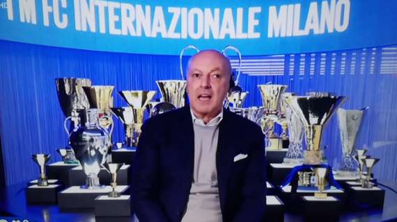 Marotta: "Inzaghi la nostra stella polare. L'obiettivo è il ventesimo scudetto"