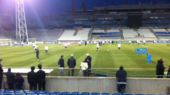 I nerazzurri al Velodrome 