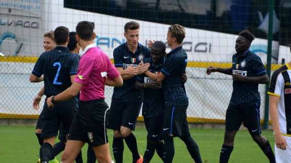 Gol Zanetti, gioia Inter: Giacomo decide il derby Allievi