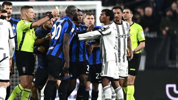 Juve-Inter, doppio giallo a Lukaku. Pieri: "Poteva starci, ma il Giudice Sportivo avrebbe dovuto togliere la squalifica"