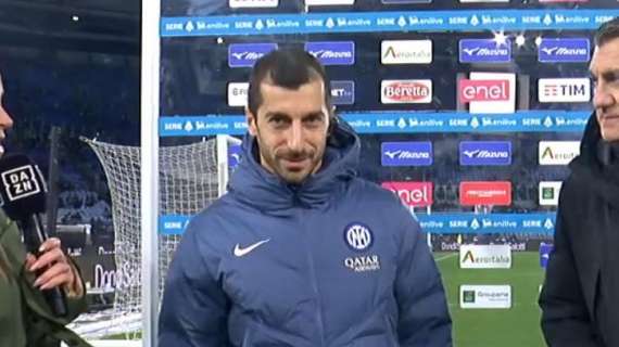 Mkhitaryan a DAZN: "Giochiamo per vincere campionato e UCL. Scacco matto alla Lazio? Si fa così"