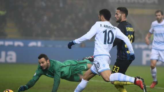 Lazio, Mandelli: "Con l'Inter è mancata anche fortuna"