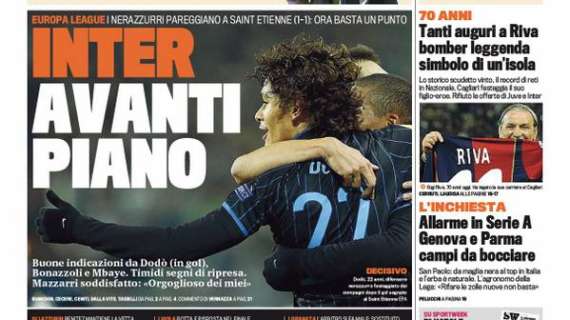 GdS - Segnali di ripresa dell'Inter in Francia