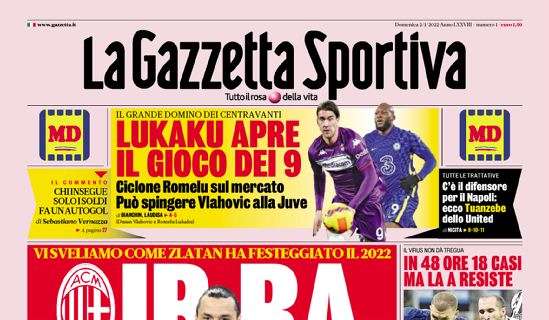 Prima GdS - San D’Ambrosio patrono Inter. Lukaku apre il gioco dei nove