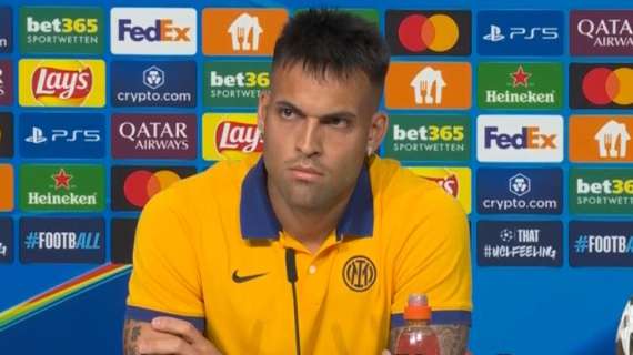 Lautaro in conferenza: "Domani dovremo giocare in modo perfetto. Ecco perché può essere la volta buona"