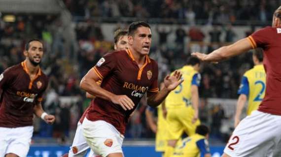 Borriello scaccia i fantasmi, Roma ok contro il Chievo