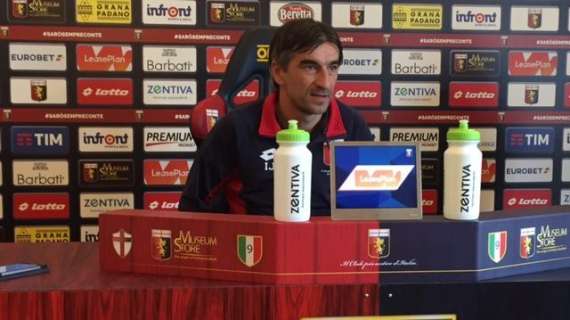 Genoa, Juric: "Inter grande squadra, mi ha impressionato. Pandev probabile titolare, Günter può sostituire Criscito"